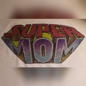 Vintage Super Mom Tshirt Size Large 1978 RARE!